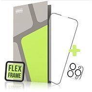 Tempered Glass Protector für iPhone 14 Pro Max - 3D FlexFrame + Kameraglas - Objektiv-Schutzglas