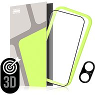 Tempered Glass Protector 3D for iPhone 16 + camera glass + applicator (Case Friendly) - Glass Screen Protector