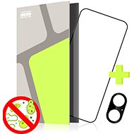Tempered Glass Protector for iPhone 16 Plus ANTIBACTERIAL + camera glass (Case Friendly) - Glass Screen Protector