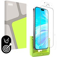 TGP for iPhone 16 / 15 (SELF-INSTALLING APP) compatible with the case - Glass Screen Protector