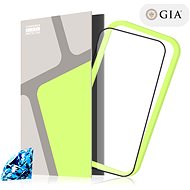 Tempered Glass Protector sapphire for iPhone 16+ / 15+, (65 carat) + GIA certificate + applicator - Glass Screen Protector