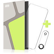 Tempered Glass Protector for iPhone Air + camera glass (CaseFriendly) - Glass Screen Protector