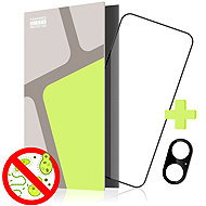 Tempered Glass Protector for iPhone 17, ANTIBACTERIAL + camera glass (CaseFriendly) - Glass Screen Protector