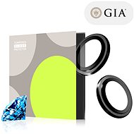 Tempered Glass Protector sapphire - iPhone 16 / 16 Plus, 0.5 carat + certificate, black - Camera Glass