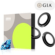 Tempered Glass Protector sapphire - iPhone 16 Pro / 16 Pro Max, 0.5 carat + certificate, black - Camera Glass