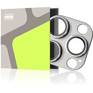 Tempered Glass Protector für das iPhone 16 Pro / 16 Pro Max (Case Friendly) silber - Objektiv-Schutzglas