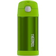 THERMOS FUNtainer Children's Thermal Mug with Straw 0.355L, Lime - Children's Thermos