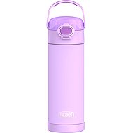 THERMOS FUNtainer Children's Thermal Bottle with Hydration Cap 0.47L, Neon Purple - Children's Thermos