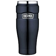 THERMOS Stainless King 0.47L Watertight Travel Mug, Dark Blue - Thermal Mug