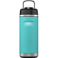 THERMOS ICON Vacuum Flask with Flip-up Straw 0.53L, Turquoise - Thermos