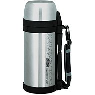THERMOS Food and Drink Flask with Two Cups 2L Stainless Steel - Thermos