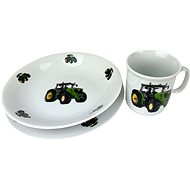 Genex plate + bowl + cup for kids NEW TRAKTOR - Children's Dining Set
