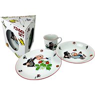 Thun plate + bowl + cup for kids KRTEK GARDENER - Children's Dining Set