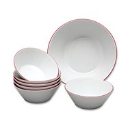 Thun Kompotová soupr. 7/6 TOM I., red line - Bowl Set