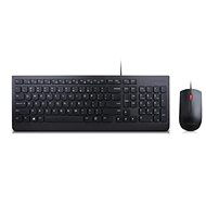 Lenovo Essential Wired Keyboard and Mouse – CZ - Set klávesnice a myši