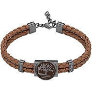 Timberland double men's leather bracelet, brown TDAGB0001902 - Bracelet
