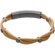 Timberland men's leather bracelet light brown TDAGB0002601 - Bracelet