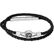 Timberland Men's Double Leather Bracelet Black - Bracelet