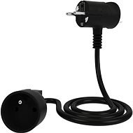 Tinen Extension Cord with Innovative Plug 7m Black - Extension Cable