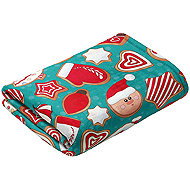 TIPTRADE Microplush blanket EXCLUSIVE 150 × 200 - Gingerbread show - Blanket