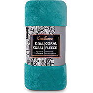 TIPTRADE Microplush blanket EXCLUSIVE 150 × 200 - Turquoise - Blanket