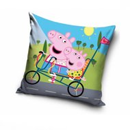 TipTrade Peppa Pig Pillow Bike trip 40 × 40 cm - Pillow