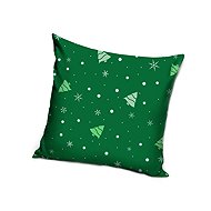 TipTrade Christmas cover 40 × 40 cm, Green Christmas - Pillowcase