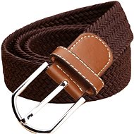 Elastic belt dark brown - Belt