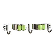 Take it shop Stainless steel mop holder with hooks - Towel Rack