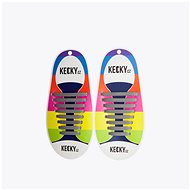 Grey Silicone Laces - Shoe Laces