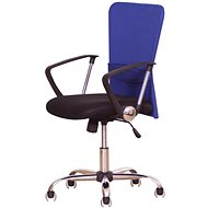 TEMPO KONDELA AEX black / blue - Office Armchair