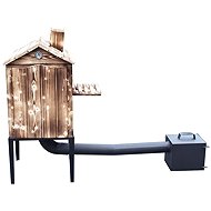 TOPKING Garden wooden smokehouse single chamber tan - Smoker