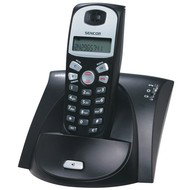 Sencor STC 68 DECT GAP, digitální bezdrátový domácí telefon, CZ menu, paging, černý (black) - Home Phone