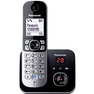 Panasonic KX-TG6821FXB Anrufbeantworter Schwarz - Festnetztelefon