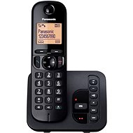 Panasonic KX-TGC220FXB se záznamníkem Black - Landline Phone