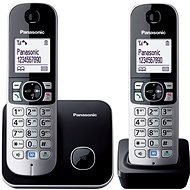Panasonic KX-TG6812FXB Black - Telefón na pevnú linku