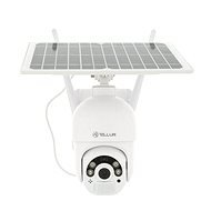 Tellur WiFi Smart Solar Camera FullHD 1080P, P&T, IP65, PIR, Outdoor, White - IP Camera