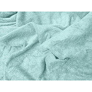 TEXTILOMANIE Terry Sheet 90 × 200 cm, mint - Bedsheet