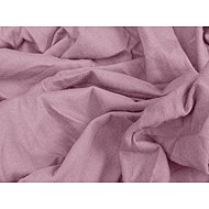 TEXTILOMANIE Jersey Crib sheet 70 × 140 cm, pink - Cot sheet