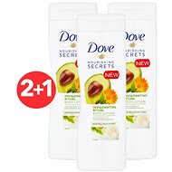 DOVE Nourishing Secrets Avocado Oil 3× 400 ml - Tělové mléko