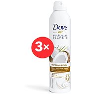 DOVE Coconut Oil & Almond Milk Body Lotion Spray 3x 190 ml - Tělové mléko