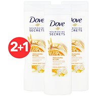 DOVE Nourishing Secrets Oat Milk 3× 400 ml - Tělové mléko