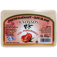 KNOSSOS Greek olive soap with pomegranate scent 100 g - Bar Soap