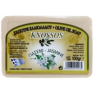 KNOSSOS Greek olive soap with the scent of jasmine 100 g - Bar Soap