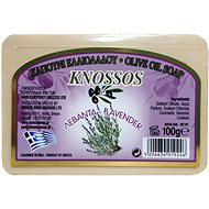 KNOSSOS Greek olive soap with lavender scent 100 g - Bar Soap