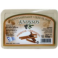 KNOSSOS Greek olive soap with the scent of cinnamon 100 g - Bar Soap