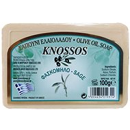 KNOSSOS Greek olive soap with the smell of sage 100 g - Bar Soap