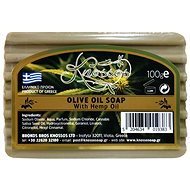 KNOSSOS Greek olive soap with hemp oil 100 g - Bar Soap