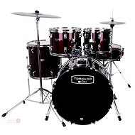 TORNADO Studio Set Dark Red - Schlagzeug