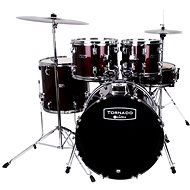 TORNADO Rock Set, Dark Red - Drums